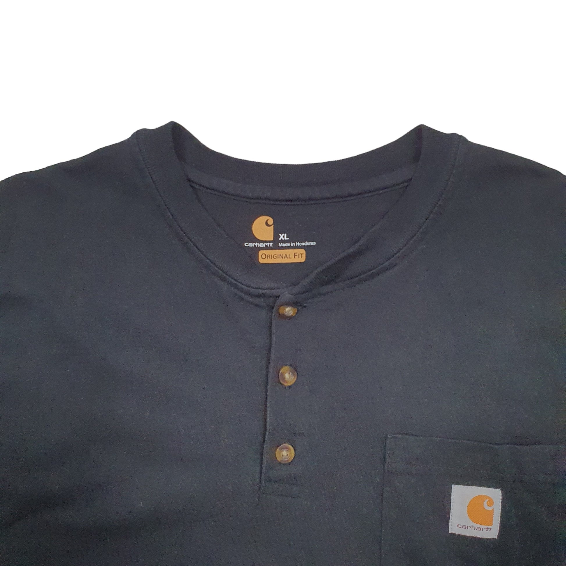 Mens Black Carhartt  Short Sleeve T Shirt