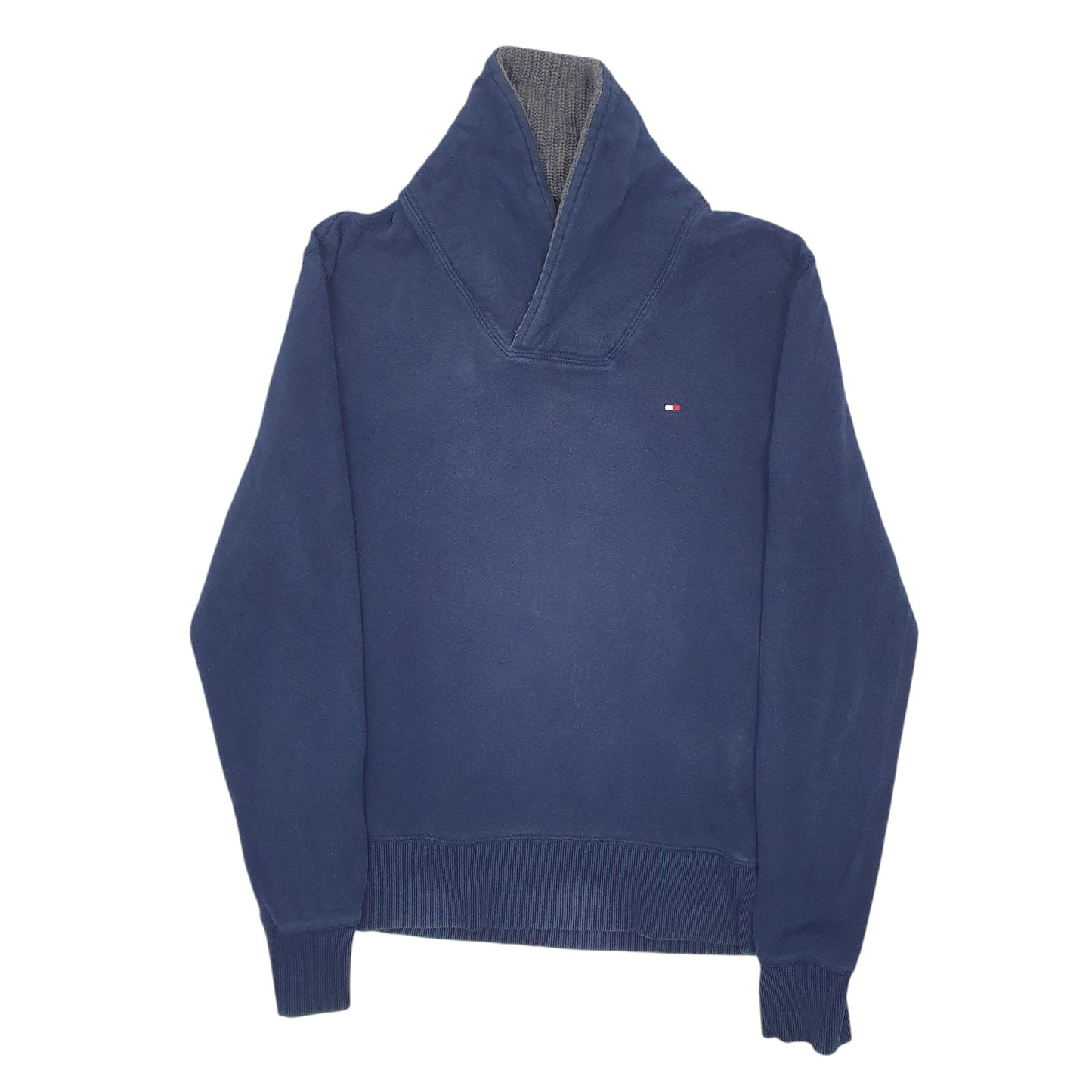 Mens Navy Tommy Hilfiger  Shoal Neck Jumper