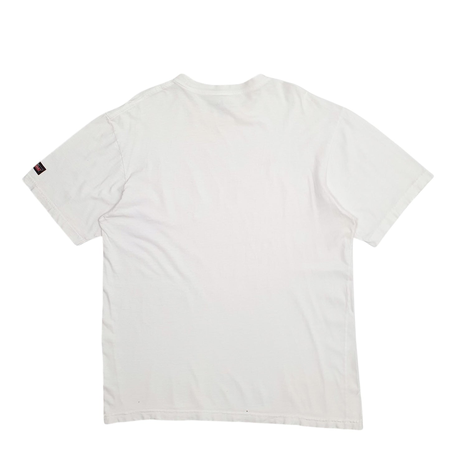 Mens White Dickies Pocket Short Sleeve T Shirt
