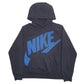 Mens Black Nike Spellout Hoodie Jumper