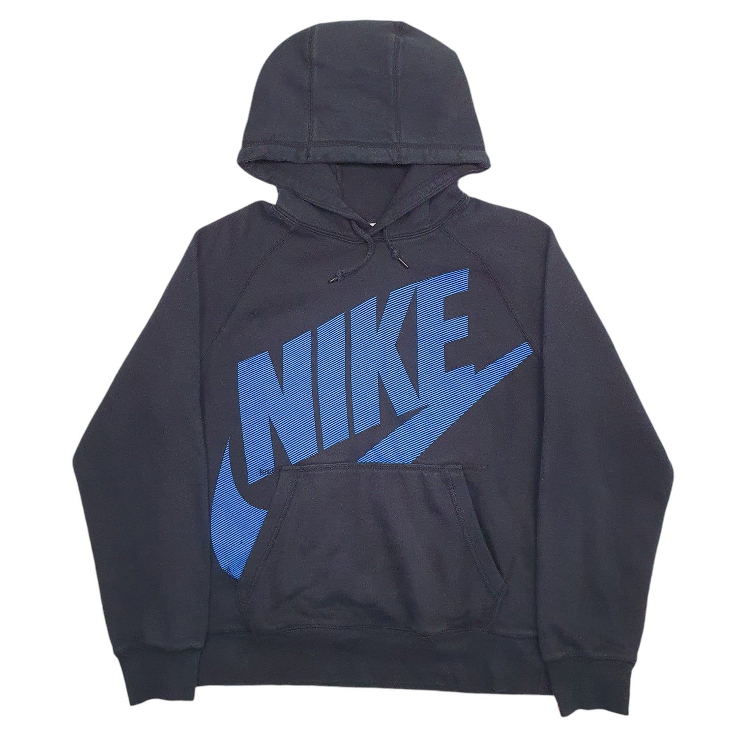 Mens Black Nike Spellout Hoodie Jumper