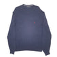 Mens Navy Nautica Knit Crewneck Jumper