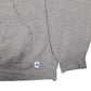 Mens Grey Russell Athletic Maverick Baseball Spellout Hoodie Jumper