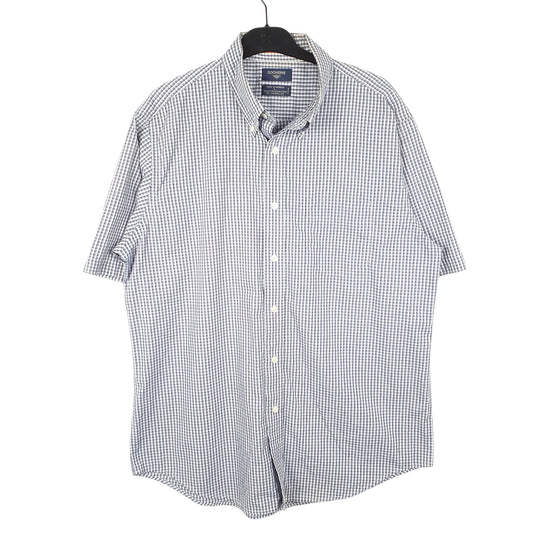 Mens White Dockers  Short Sleeve Shirt