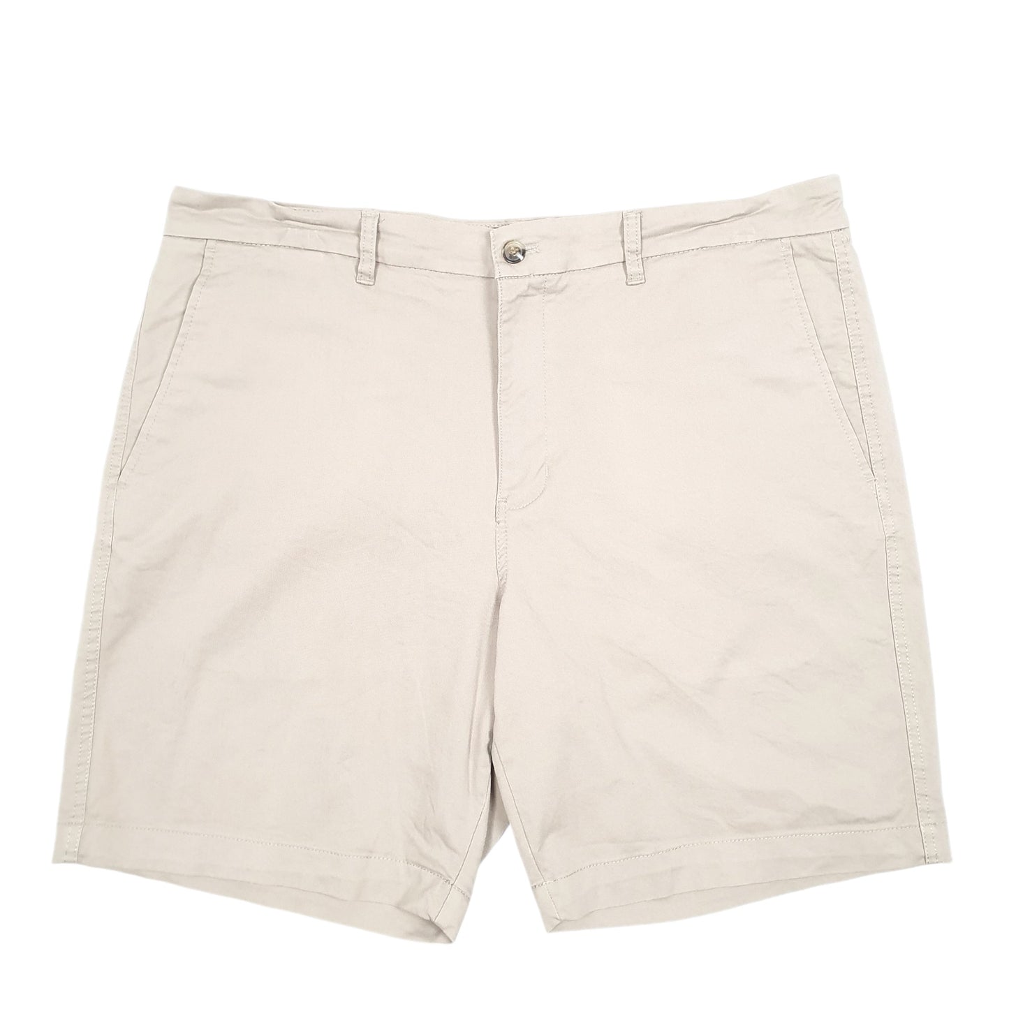 Mens Beige Chaps  Chino Shorts