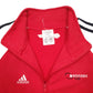Womens Red Adidas  Full Jumper