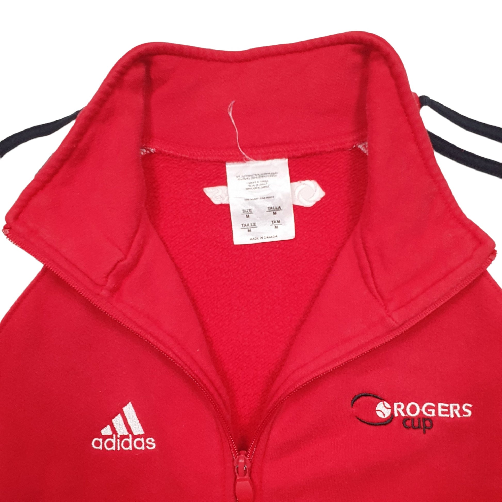 Womens Red Adidas  Full Jumper