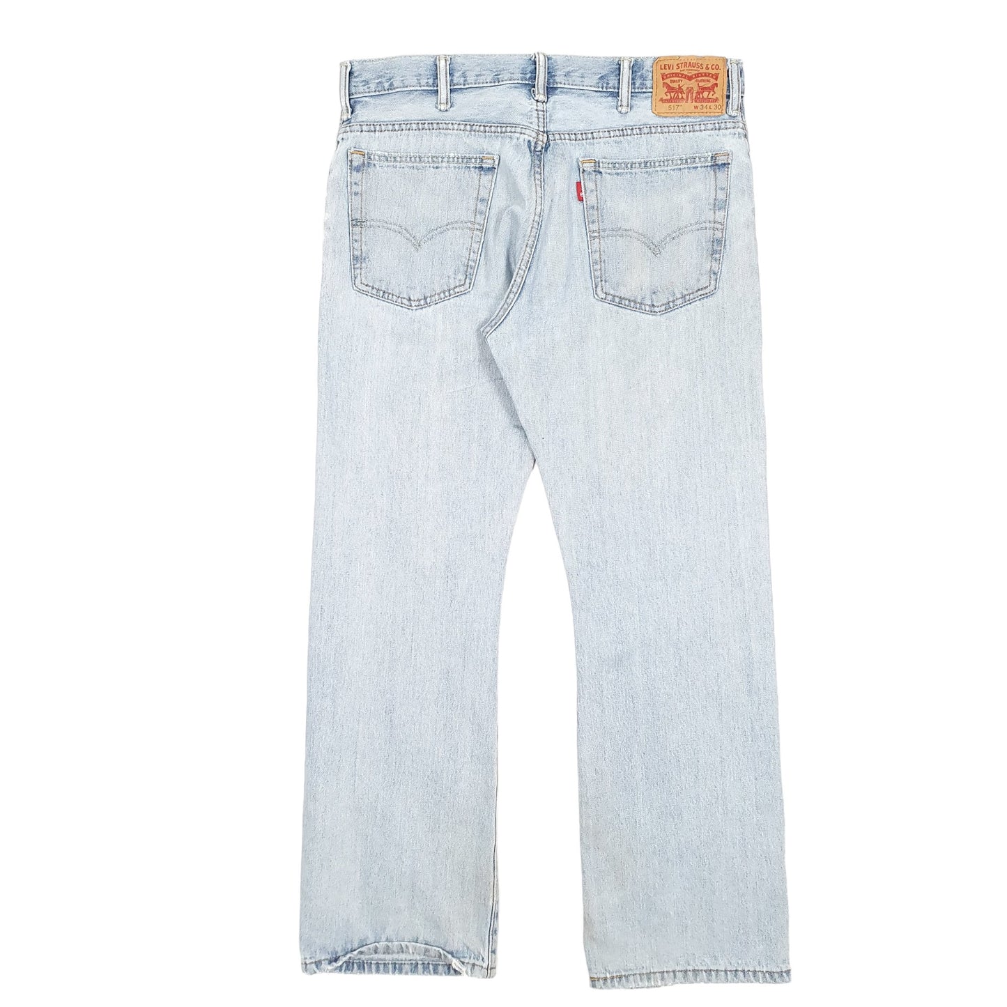 Mens Blue Levis  517 JeansW34 L30