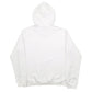 Mens White Adidas Spellout Hoodie Jumper