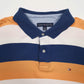 Mens Orange Tommy Hilfiger  Short Sleeve Polo Shirt