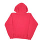 Mens Red Hanes Bulldog Nation Hoodie Jumper
