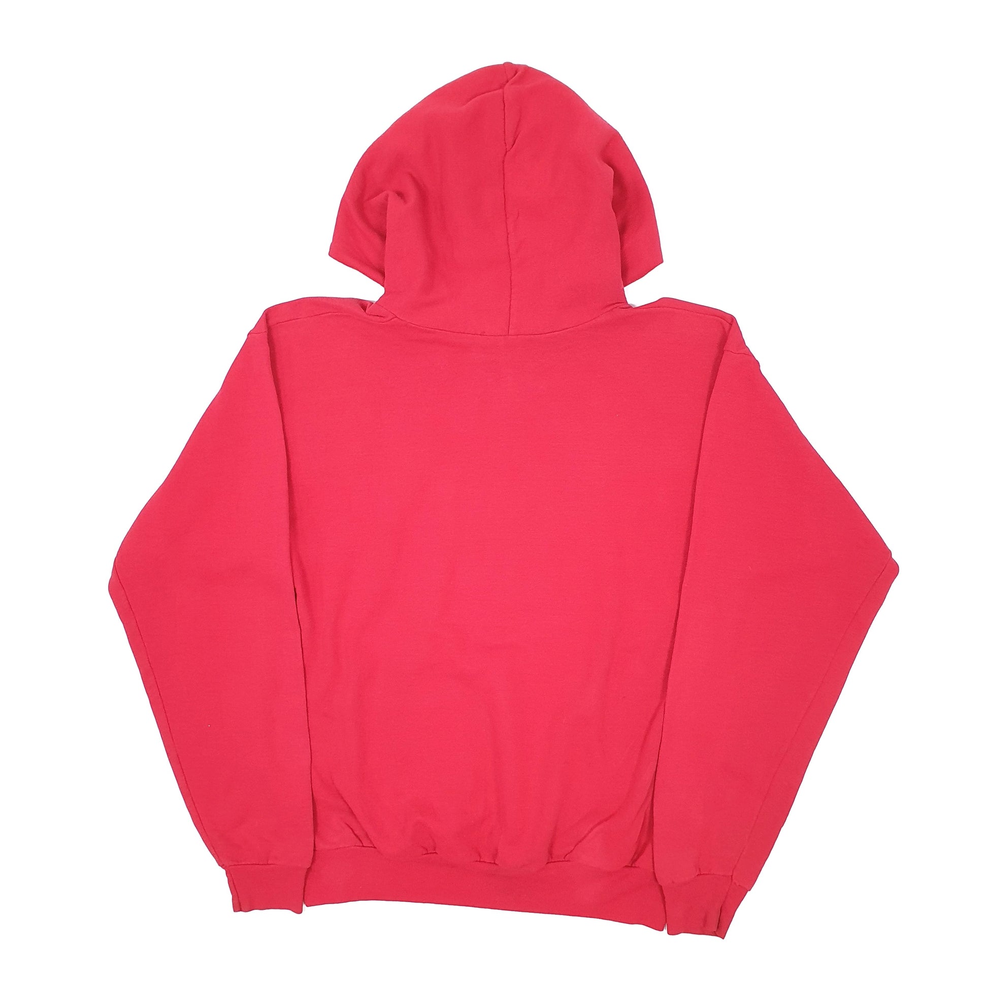 Mens Red Hanes Bulldog Nation Hoodie Jumper