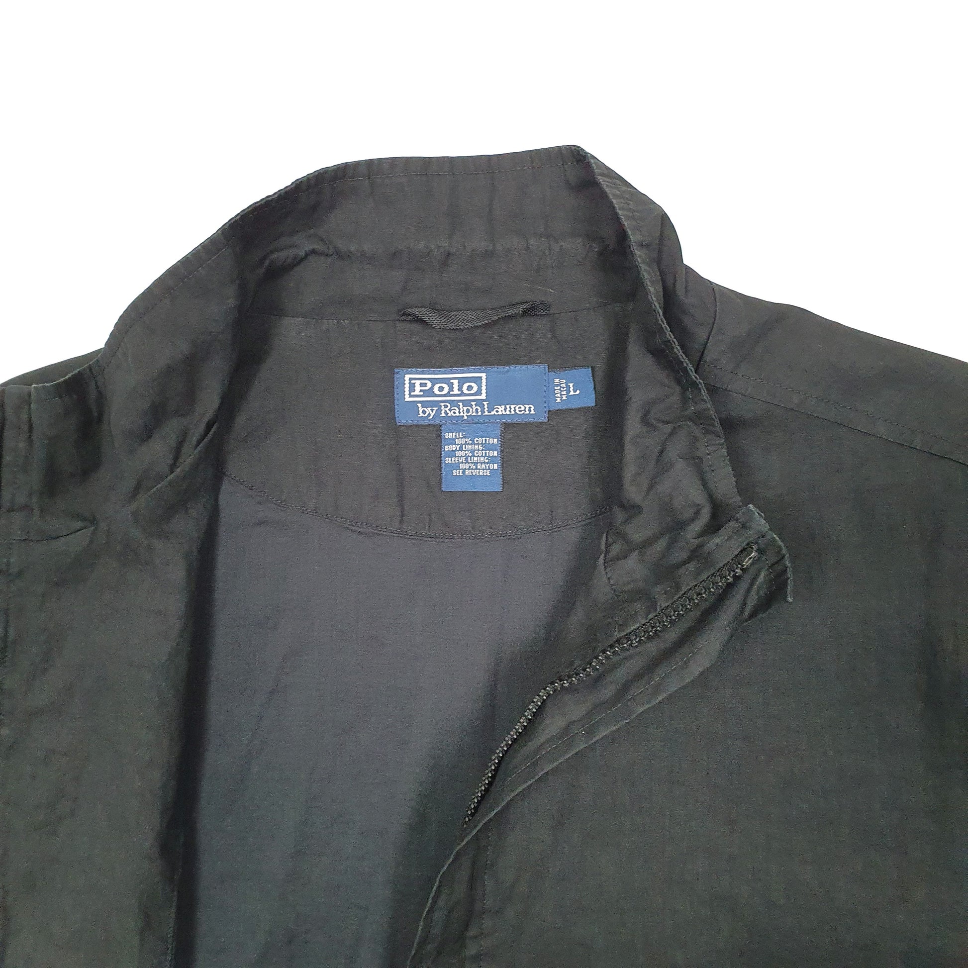 Mens Black Polo Ralph Lauren   Coat