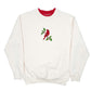 Womens Cream MC Sportswear Vintage Christmas Cardinal Bird Festive 90s Retro Crewneck Jumper