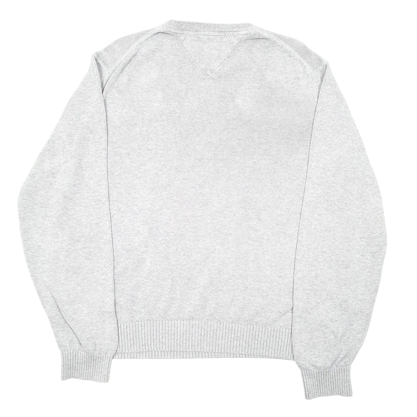 Mens Grey Tommy Hilfiger Knit Crewneck Jumper