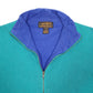 Mens Blue Eddie Bauer Vintage Retro Quarter Zip Jumper