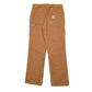 Womens Tan Carhartt  Carpenter Trousers