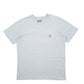 Mens Blue Carhartt  Short Sleeve T Shirt