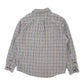 Mens Brown Lands End Houndstooth Shirt Shacket Check  Coat