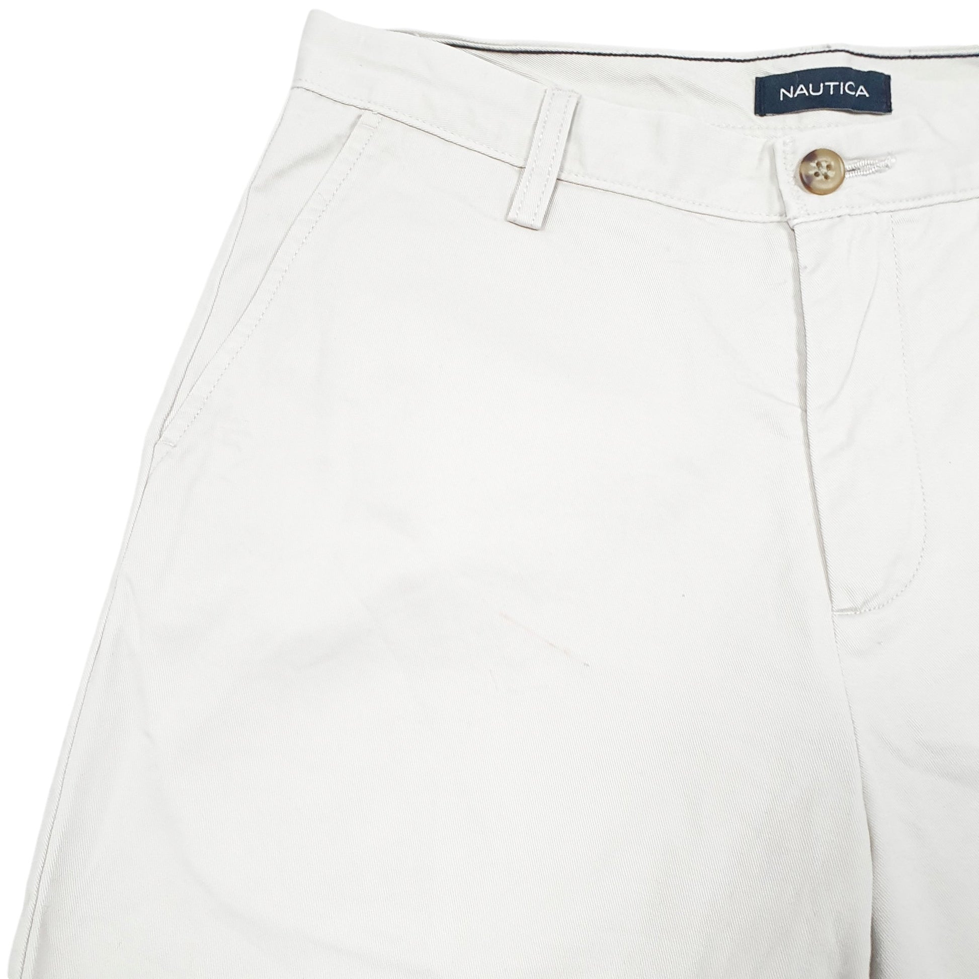 Mens Beige Nautica  Chino Shorts