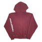 Mens Burgundy Champion Umass Amherst Full Zip Jumper