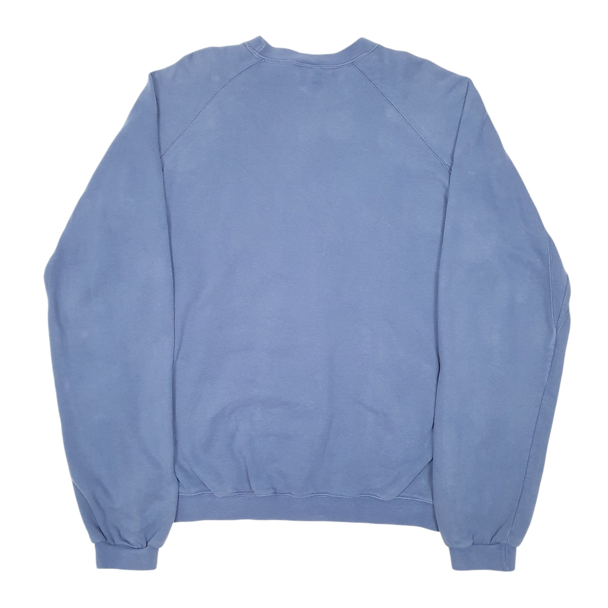 Mens Navy Champion Raglan Script Crewneck Jumper