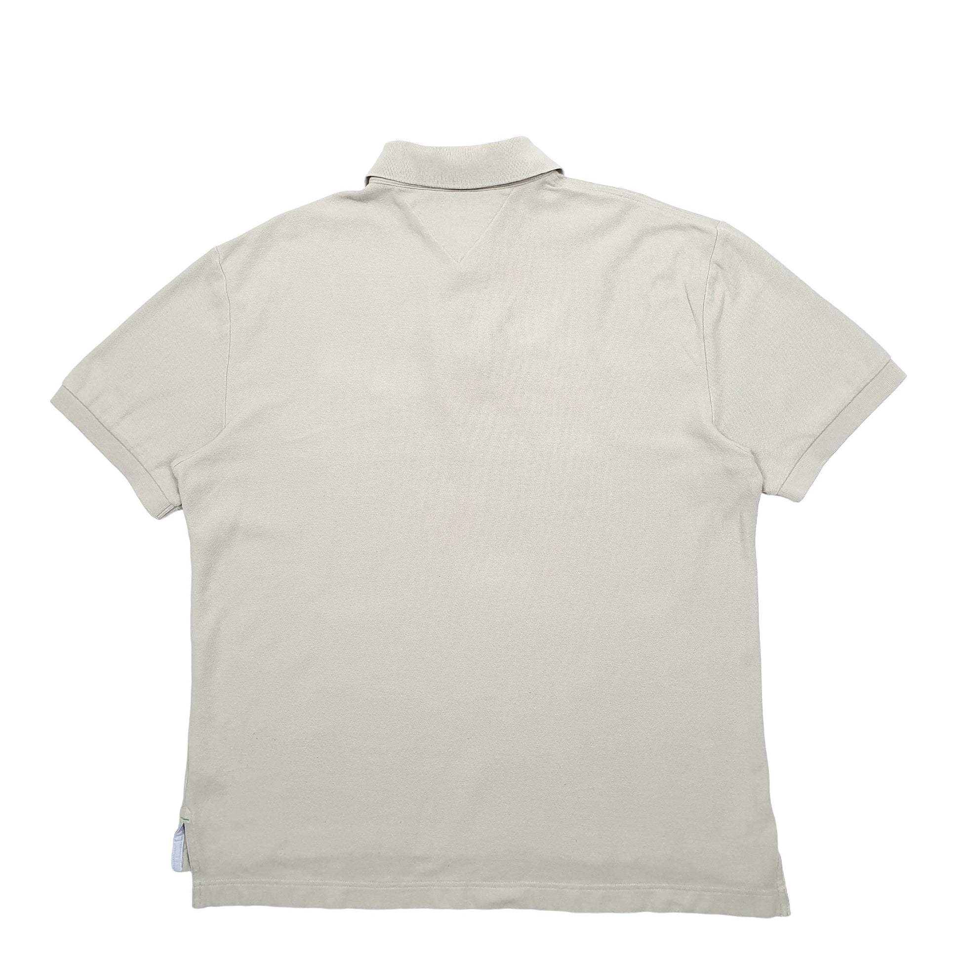 Mens Green Tommy Hilfiger  Short Sleeve Polo Shirt