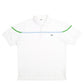 Mens White Lacoste  Short Sleeve Polo Shirt