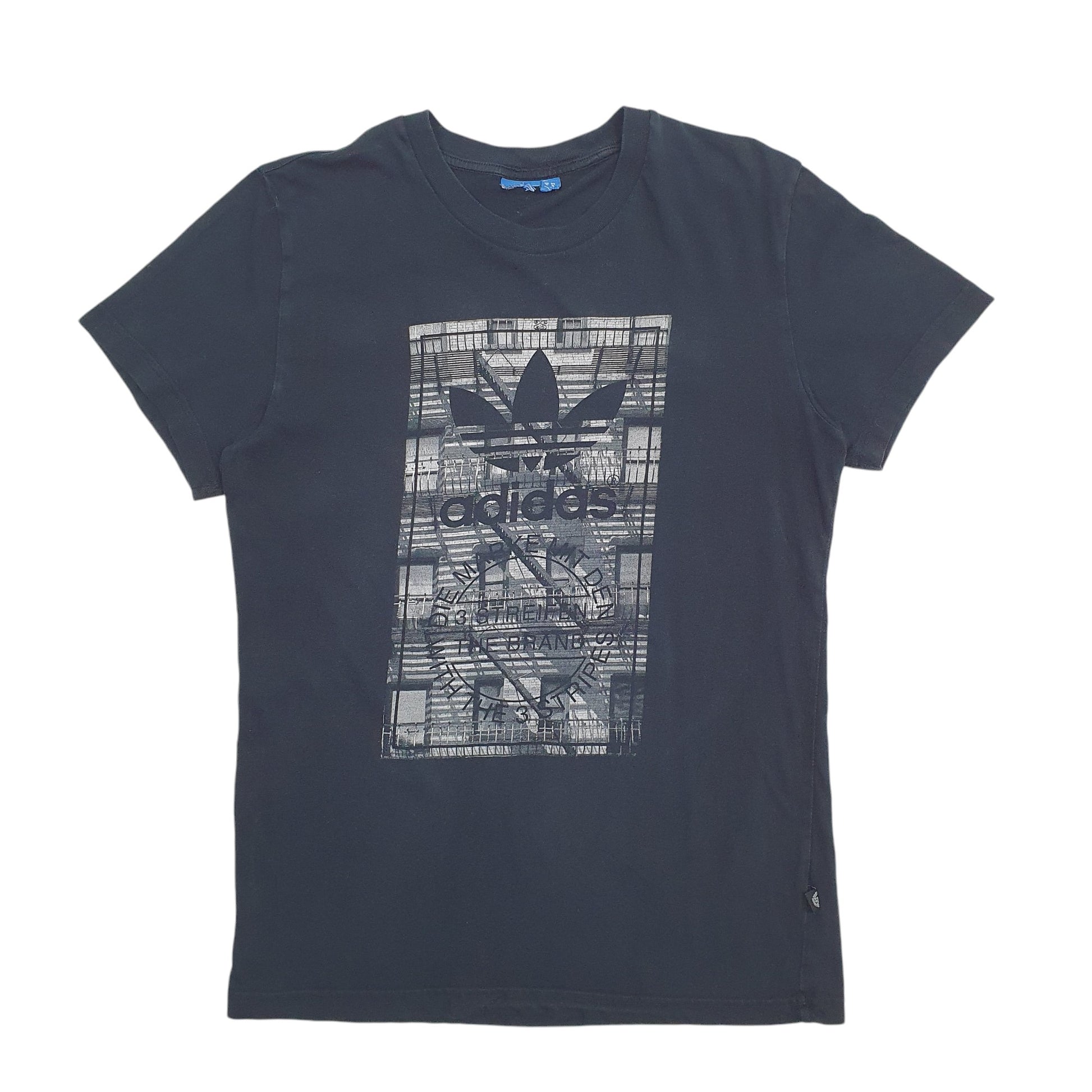 Womens Black Adidas Adidas Short Sleeve T Shirt