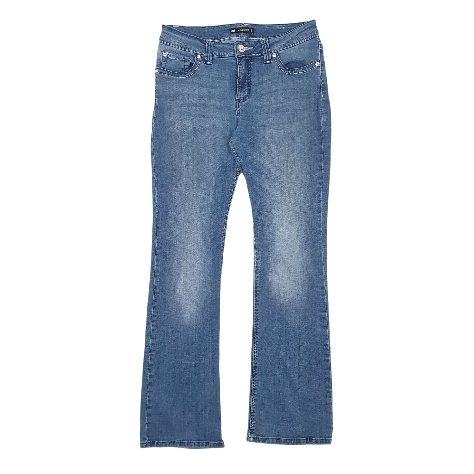 Womens Blue Lee  Midrise Fit JeansW30 L32