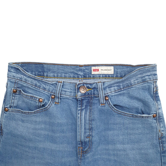 Womens Blue Wrangler  Relaxed JeansW28 L29