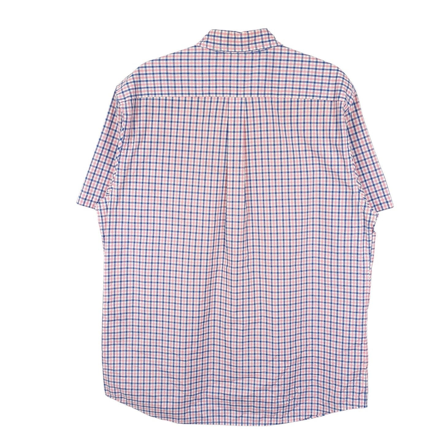 Mens Pink Dockers  Short Sleeve Shirt