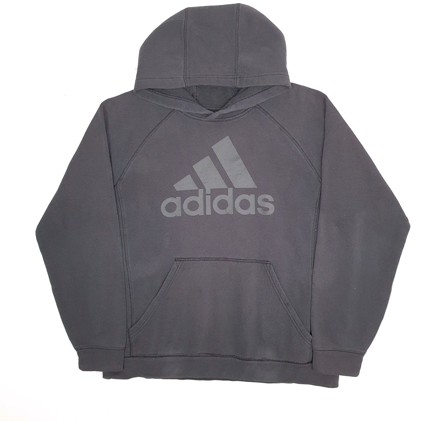 Mens Black Adidas  Hoodie Jumper