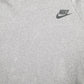 Mens Grey Nike Spellout Hoodie Jumper