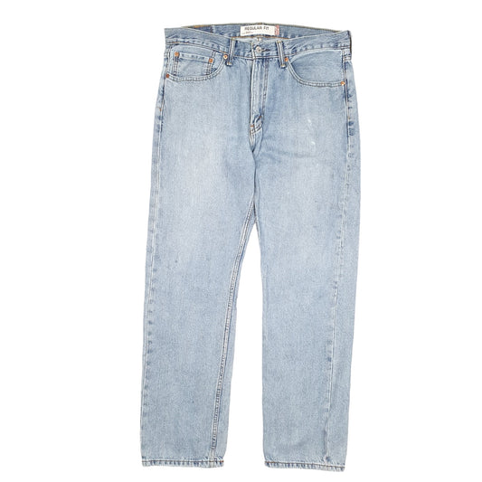 Mens Blue Levis  505 JeansW34 L32