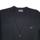 Womens Black Crocodile  Cardigan Jumper