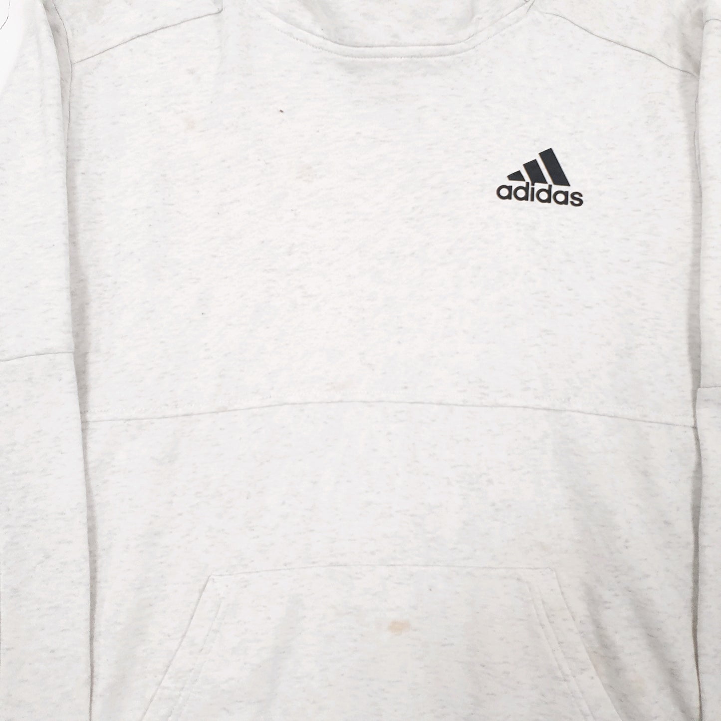 Mens Grey Adidas  Hoodie Jumper