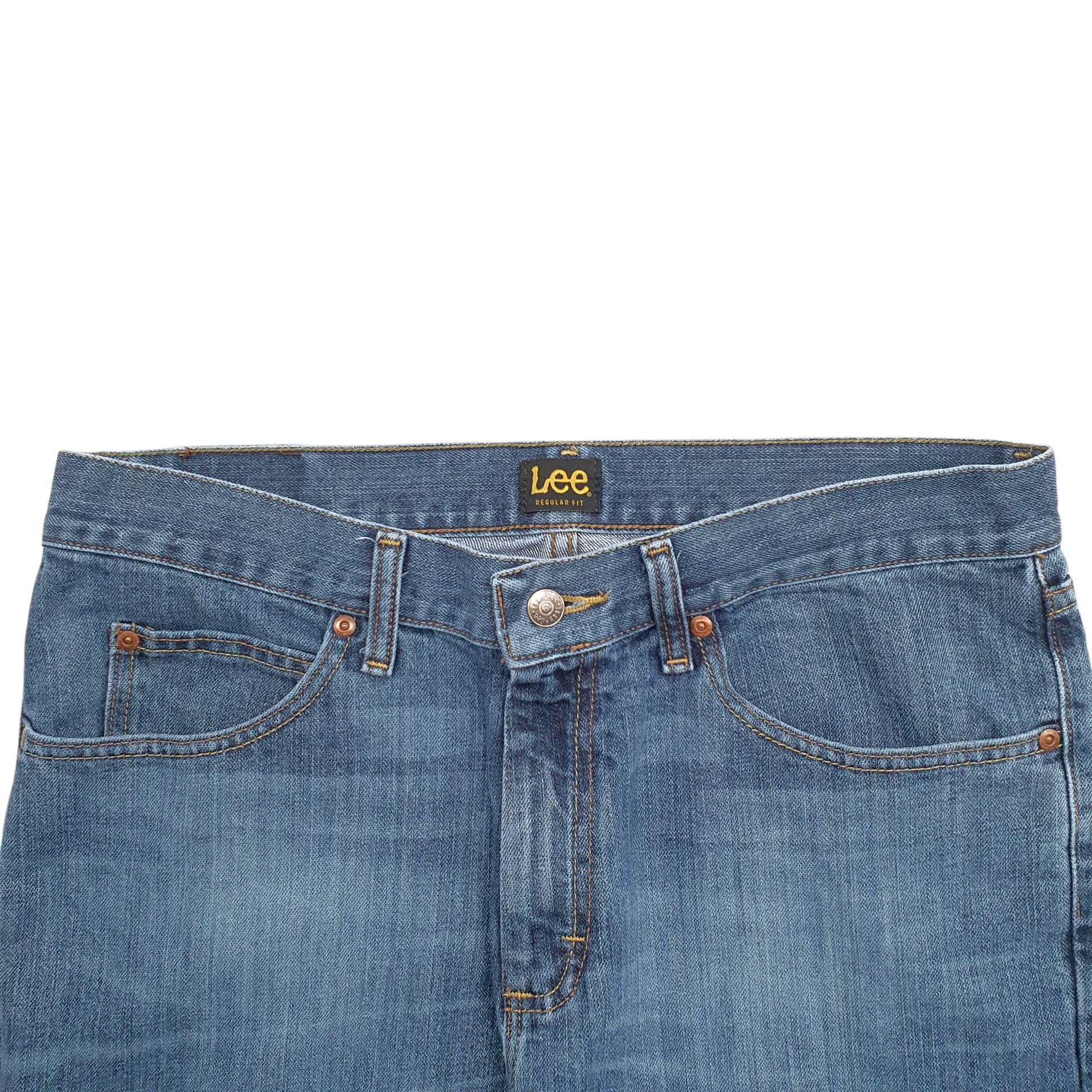 Mens Blue Lee  Casual JeansW33 L30