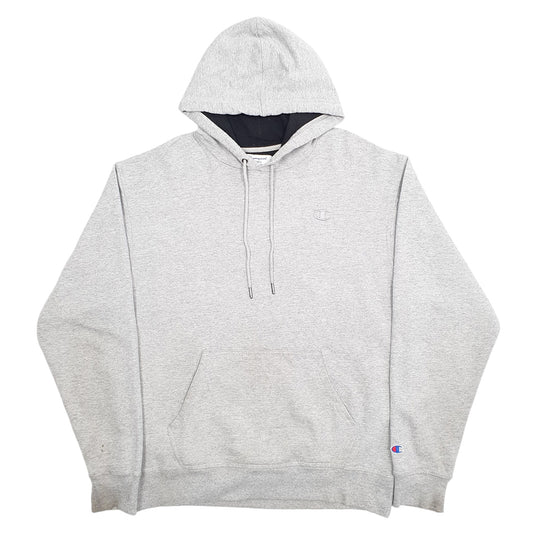 Mens Grey Champion  Hoodie Jumper