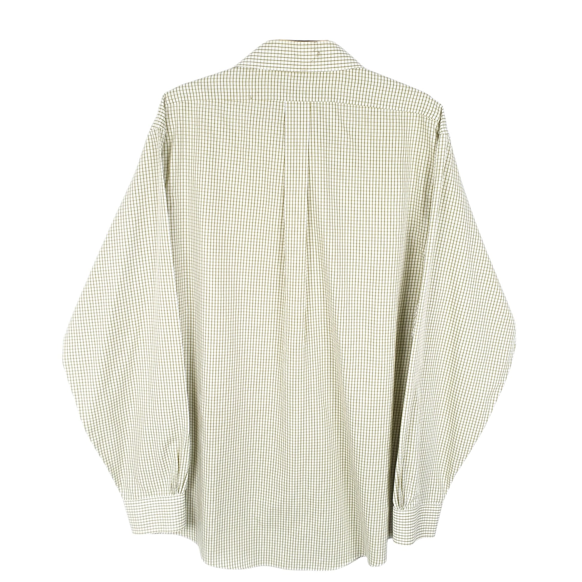 Mens Green Brooks Brothers  Long Sleeve Shirt