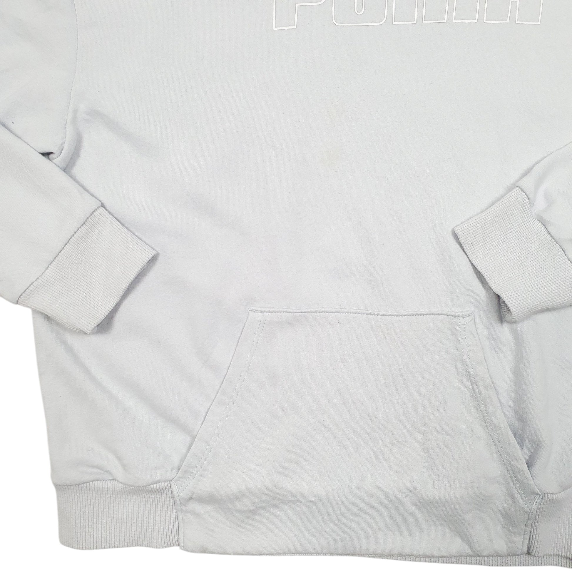 Womens Blue Puma Puma Hoodie Jumper