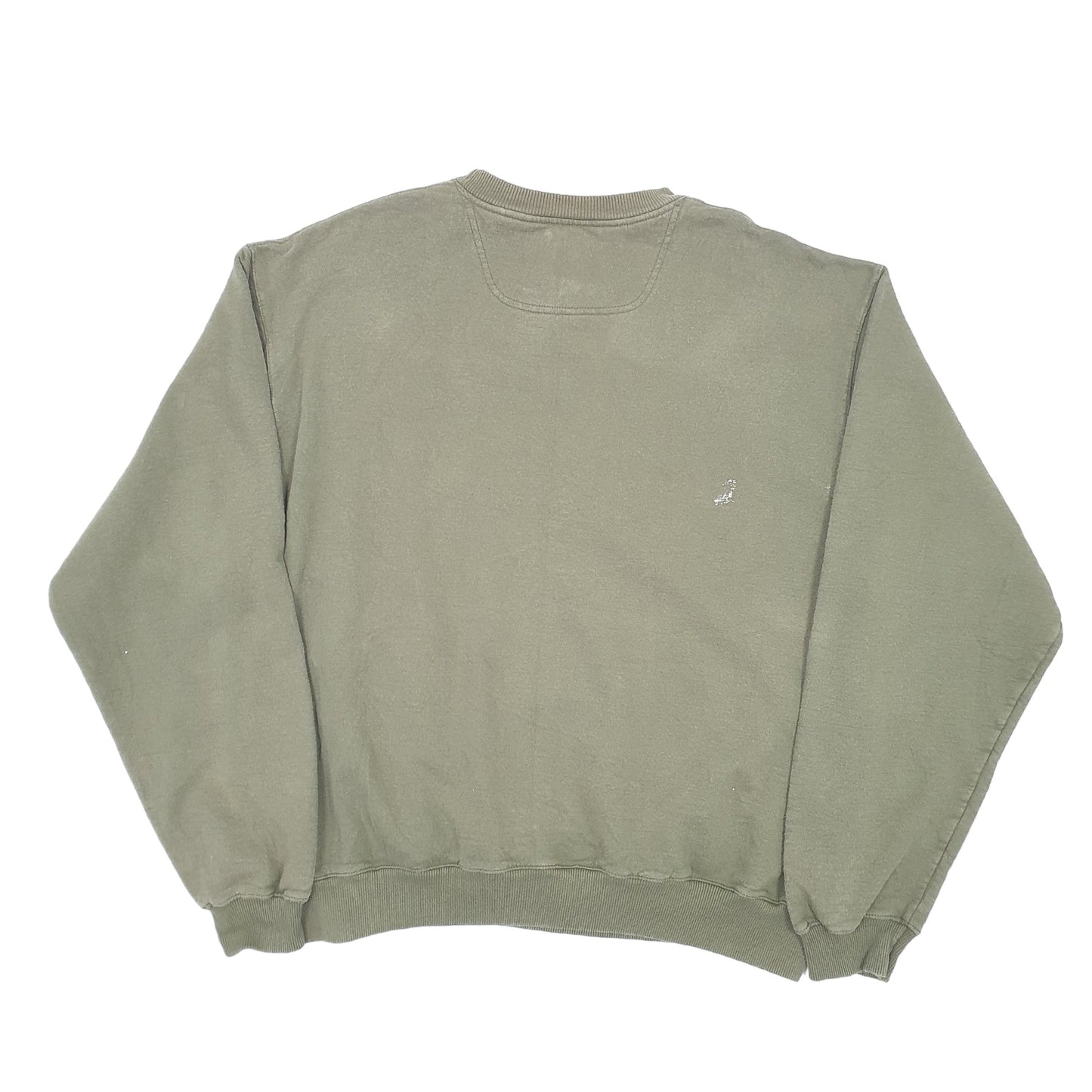 Mens Khaki Champion  Crewneck Jumper