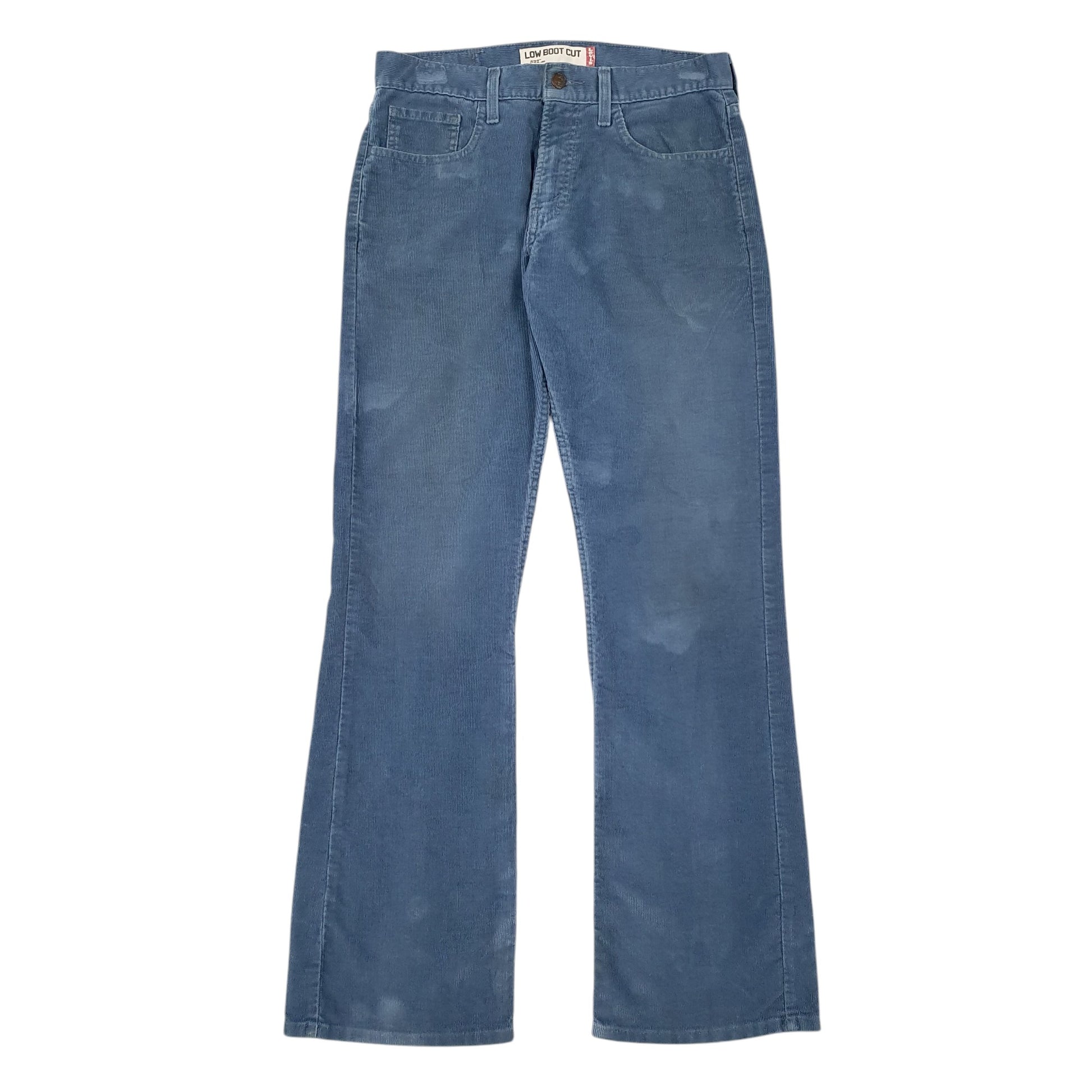 Mens Blue Levis  Corduroy Trousers