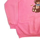 Mens Pink Hanes I Love Honey Bear Made In USA Crewneck Jumper