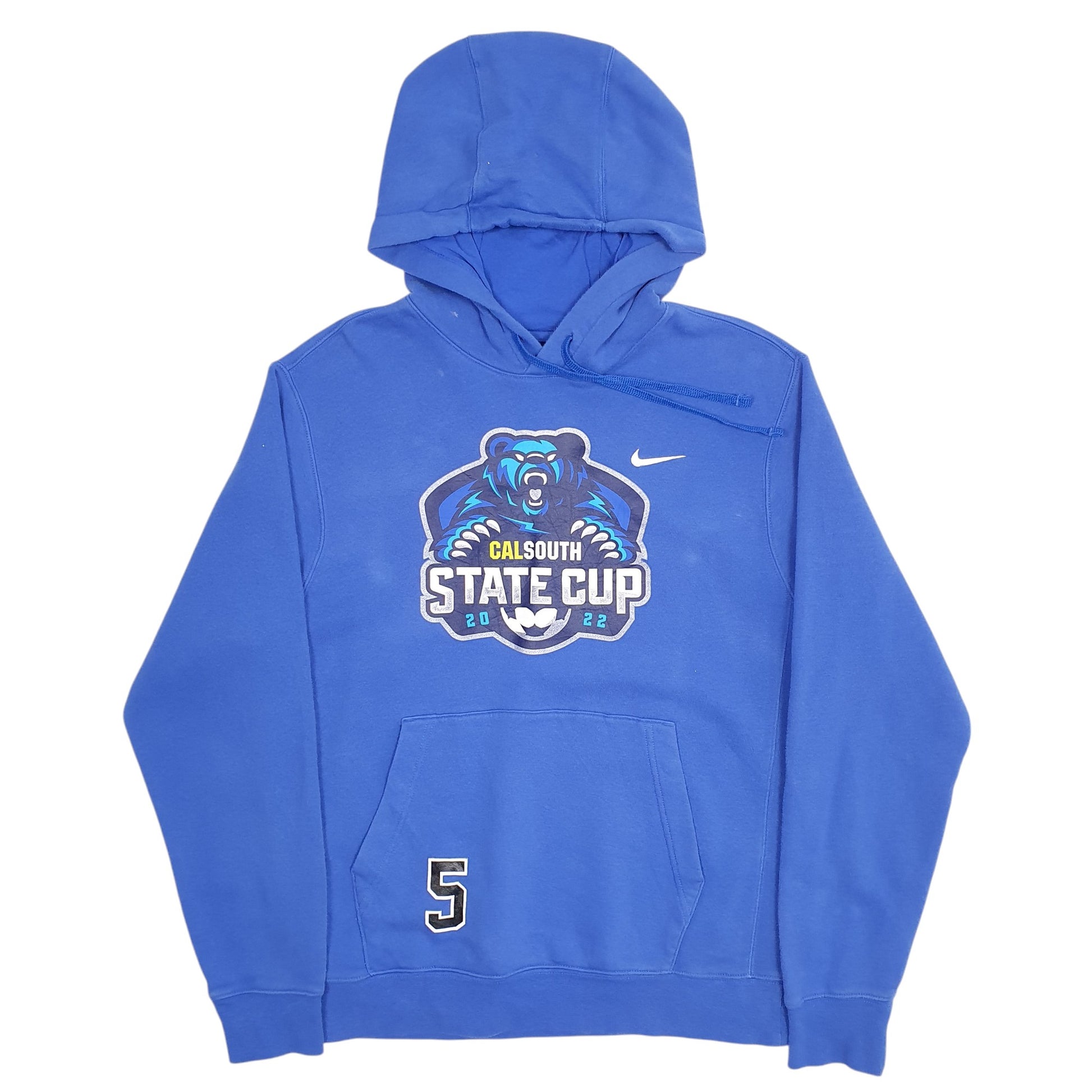 Mens Blue Nike Cal South State Cup 2022 Hoodie Jumper