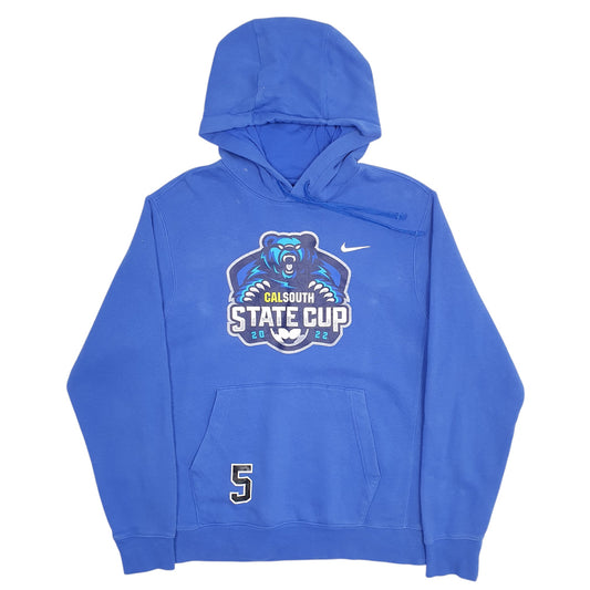Mens Blue Nike Cal South State Cup 2022 Hoodie Jumper