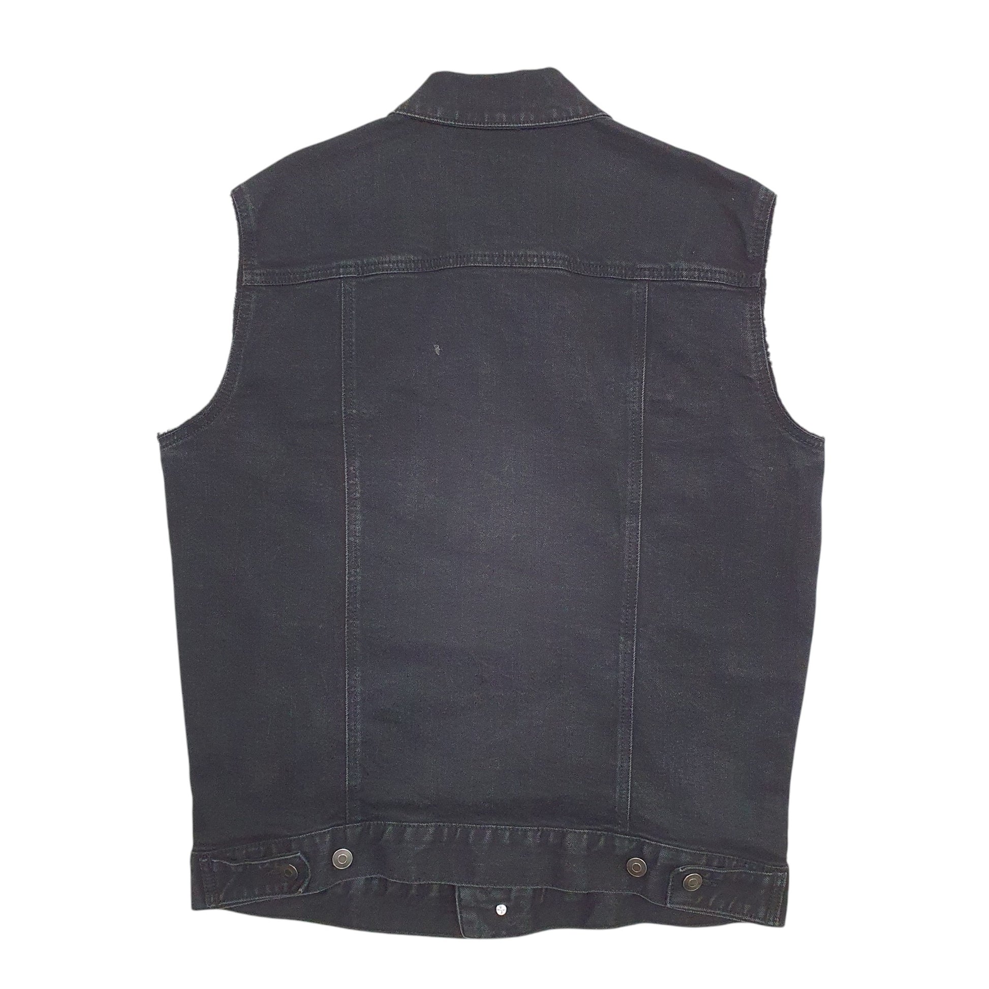 Mens Black George  Cardigan Coat