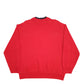 Mens Red Fruit Of The Loom Snowman Christmas Festive Crewneck Jumper