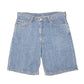 Mens Blue Levis Denim Jeans Jorts 550 Relaxed Baggy Denim Shorts