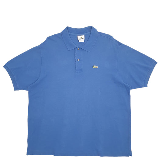 Mens Blue Lacoste  Short Sleeve Polo Shirt